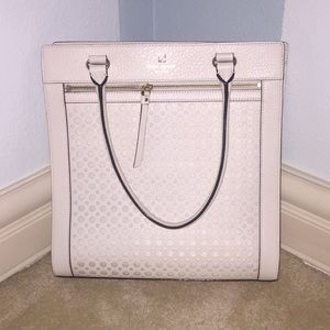 Kate spade white tote